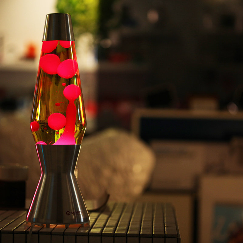 Lava Lamp Desktop - Lampada Notturna Creativa con Effetto Lava