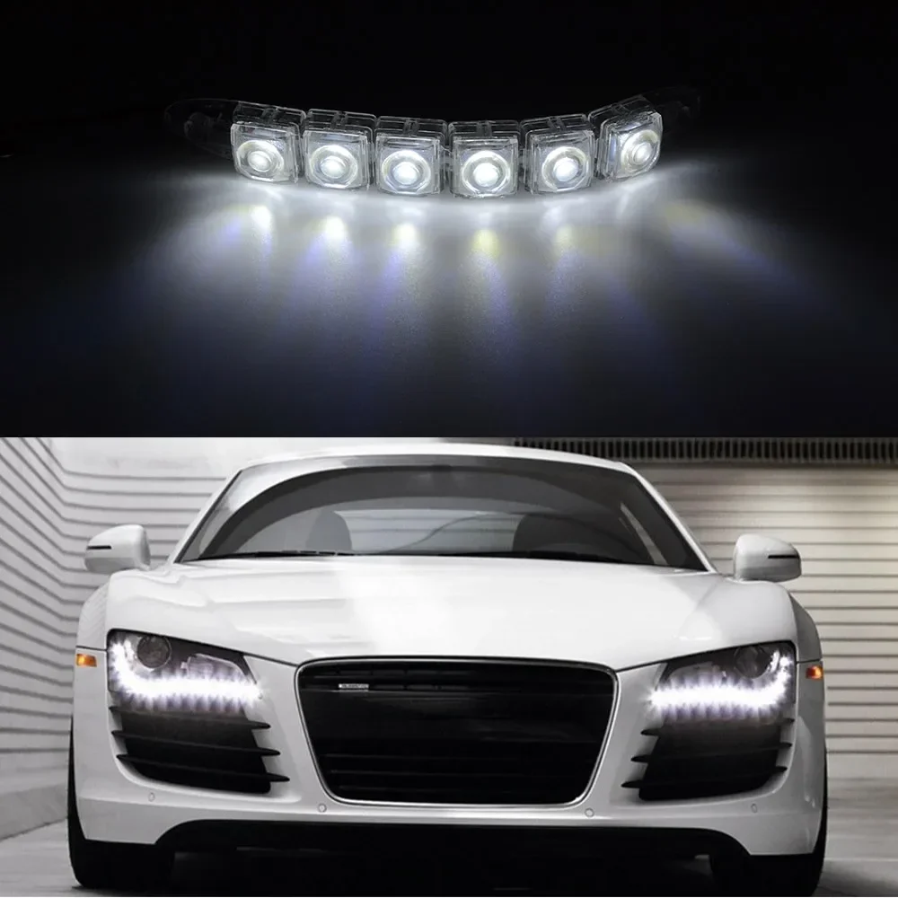 2PCS LED impermeabile DRL Ligh - Ambient Led Strip recensione e prezzo