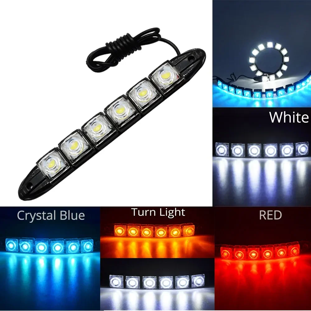 2PCS LED impermeabile DRL Ligh - Ambient Led Strip recensione e prezzo