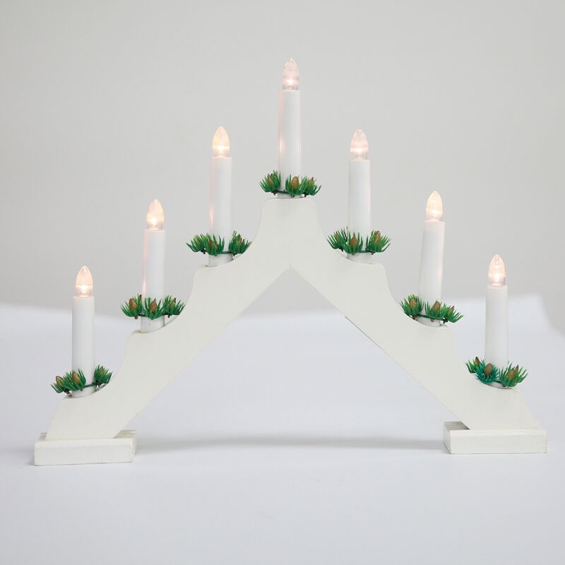 Candela natalizia in legno ad  - Lighting Decor Woodbridge recensione e prezzo