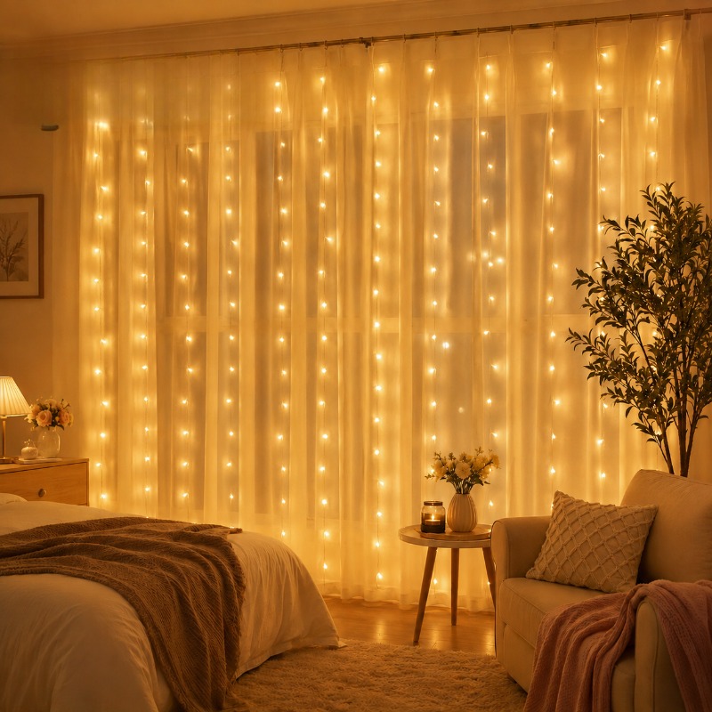 Luci a stringa LED per tende 3 - Fairy Light Curtain recensione e prezzo