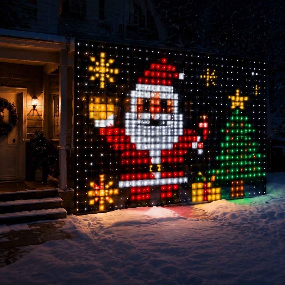 Luci a tenda LED RGB intellige - Fairy Light Curtain recensione e prezzo