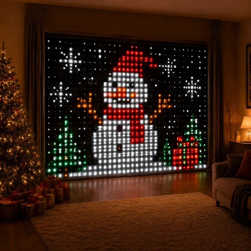 Luci a tenda LED RGB intellige - Fairy Light Curtain recensione e prezzo