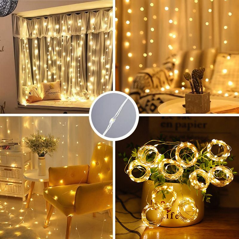 USB LED Tenda String Light Dec - Fairy Light Curtain recensione e prezzo